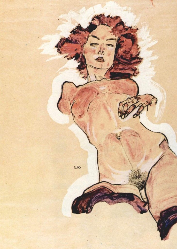 Egon Schiele Female Nude GC 731x1024 Egon Schiele