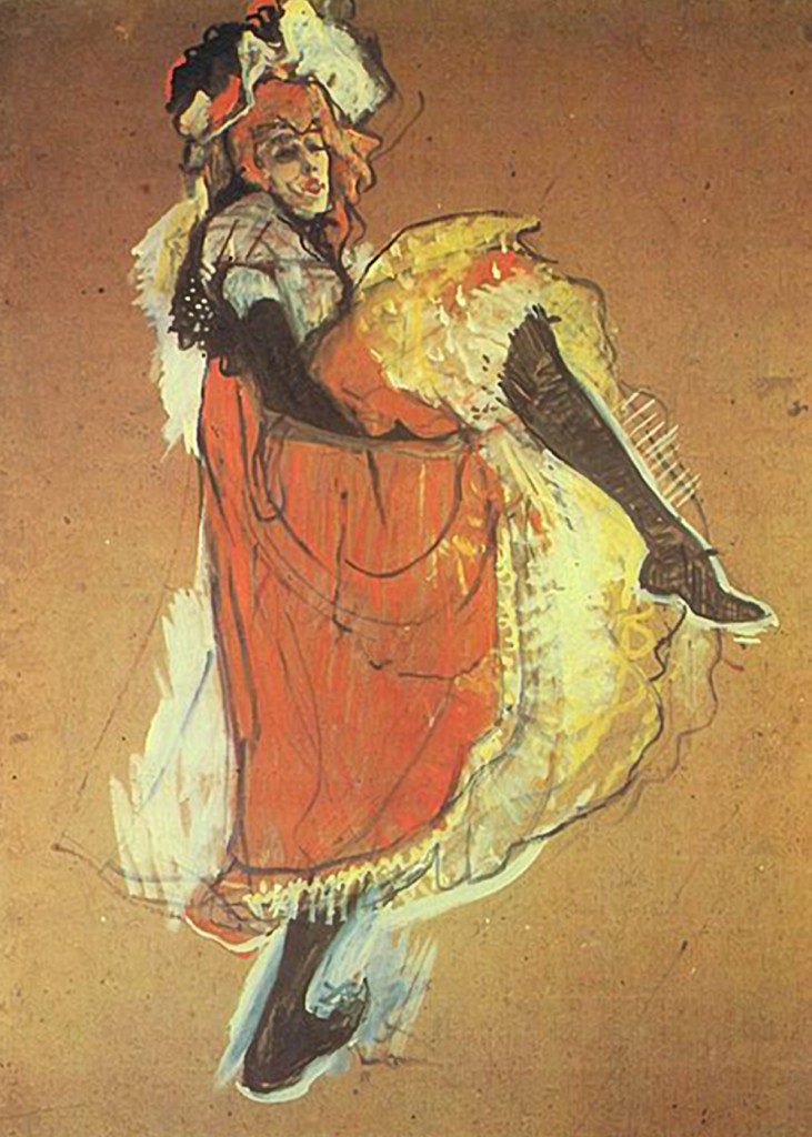 Henri Toulouse Lautrec - Jane Avil Dancing