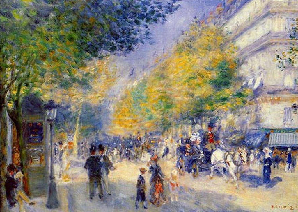 Pierre Auguste Renoir - Boulivards of Paris