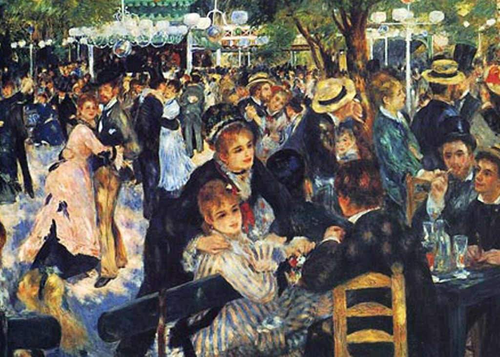 Pierre Auguste Renoir - Dance at Le Moulin de la Galette