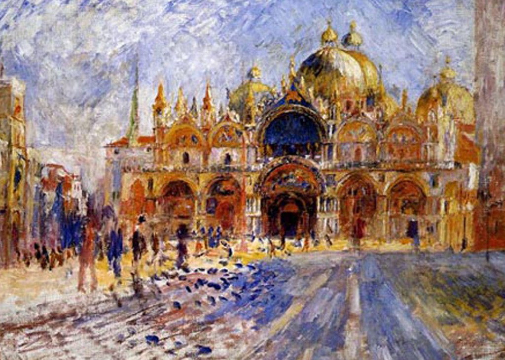 Pierre Auguste Renoir - San Marco Plaza