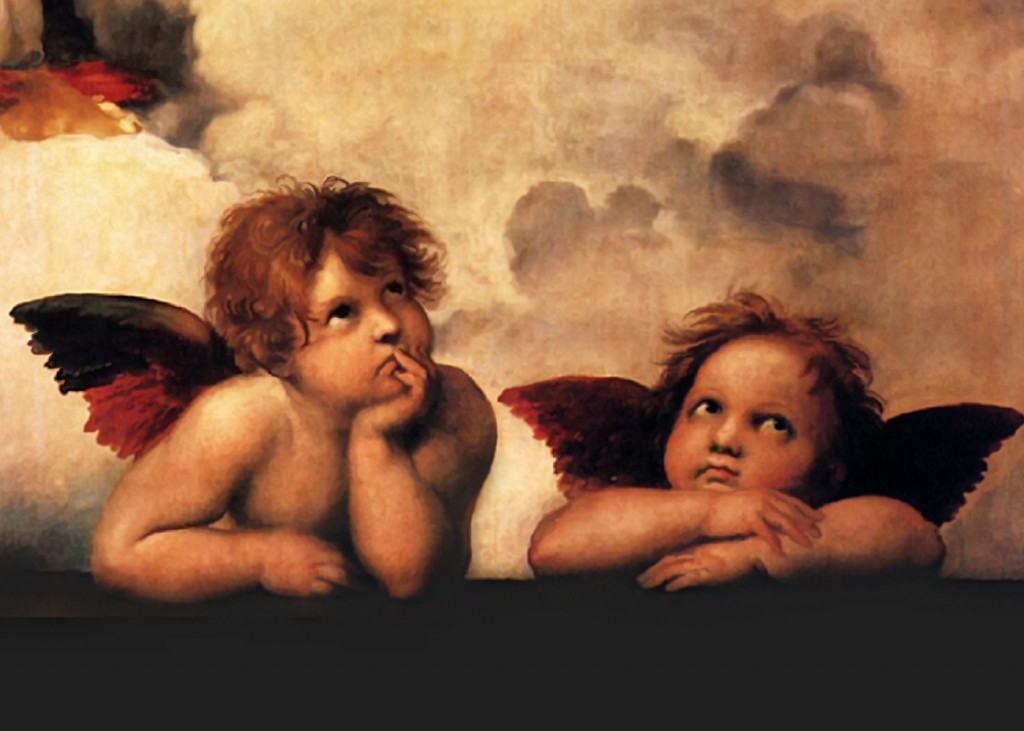 Raphael Sanzio - Angels (Detail)