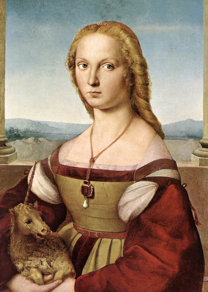 Raphael Sanzio - Lady With a Unicorn
