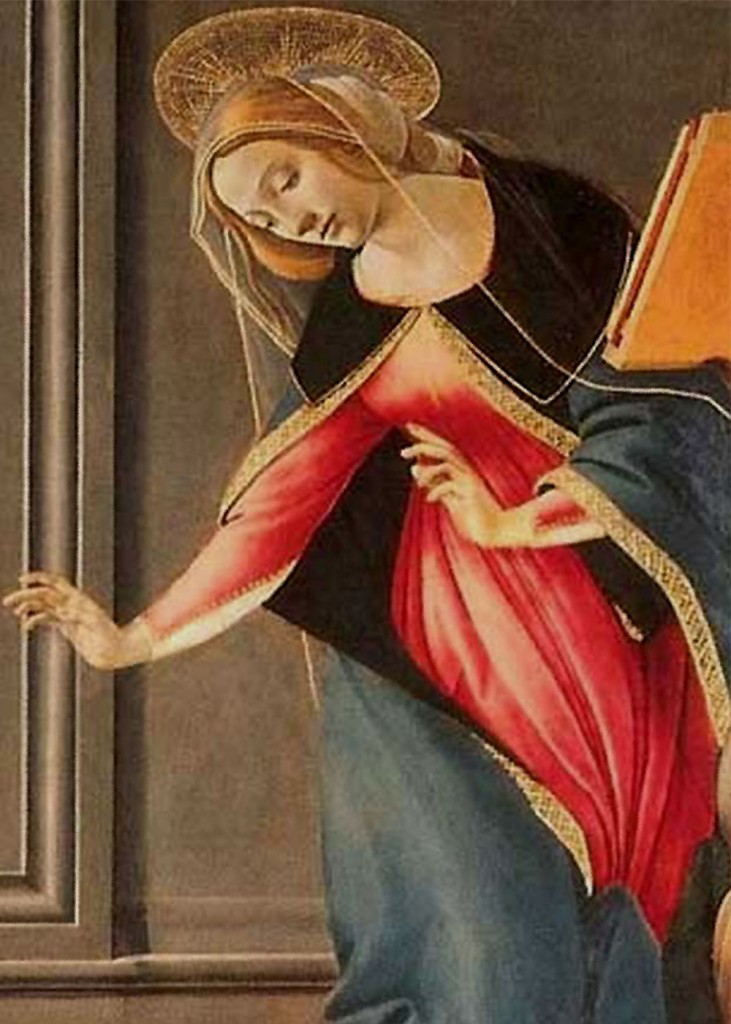 Sandro Botticelli - Madonna (Detail)