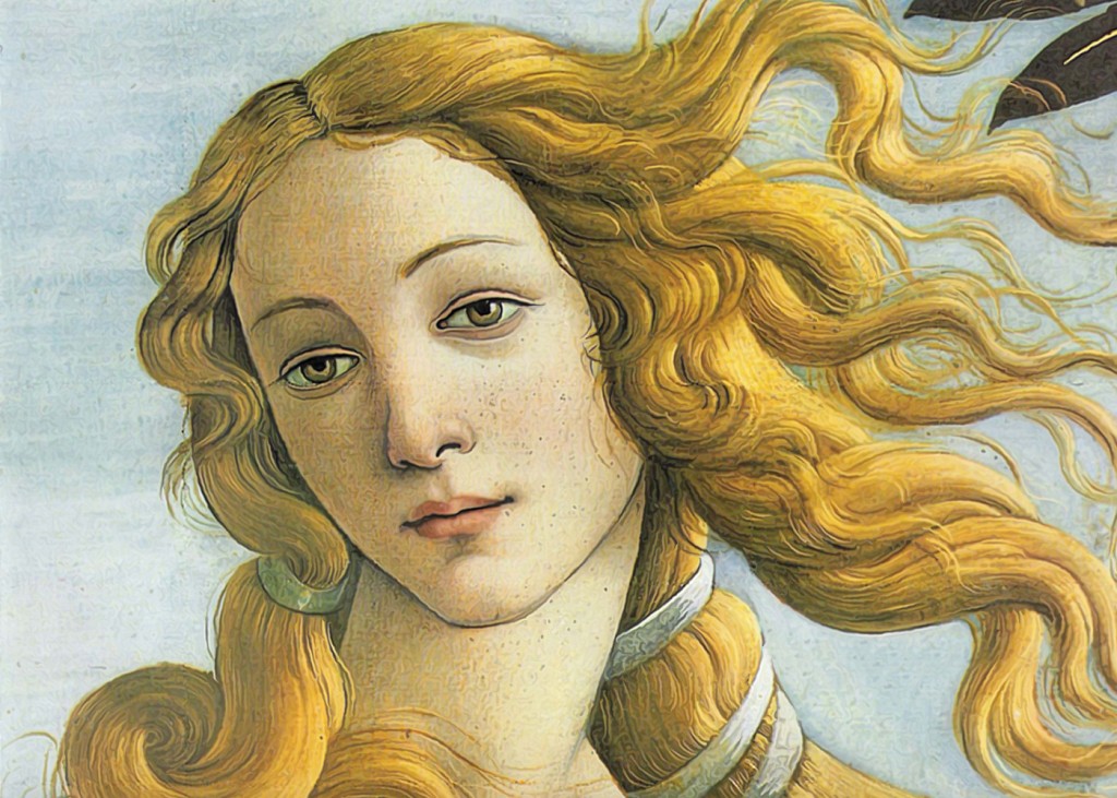 Sandro Botticelli - Venus (Detail)