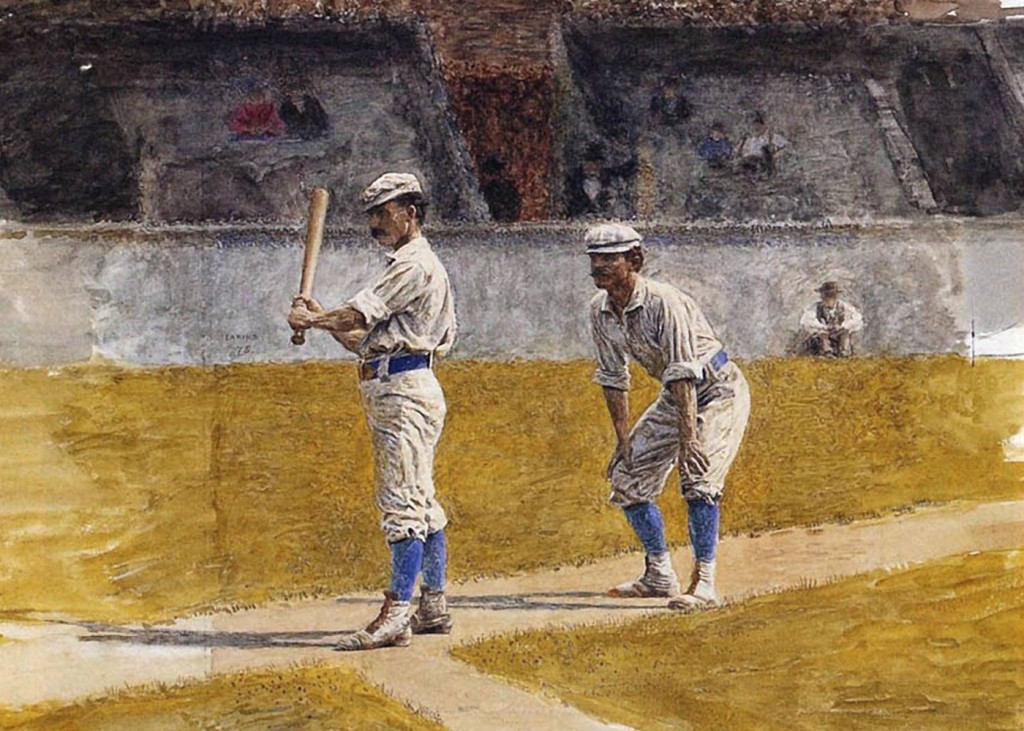 Thomas Eakins - Baseball Players Practicing