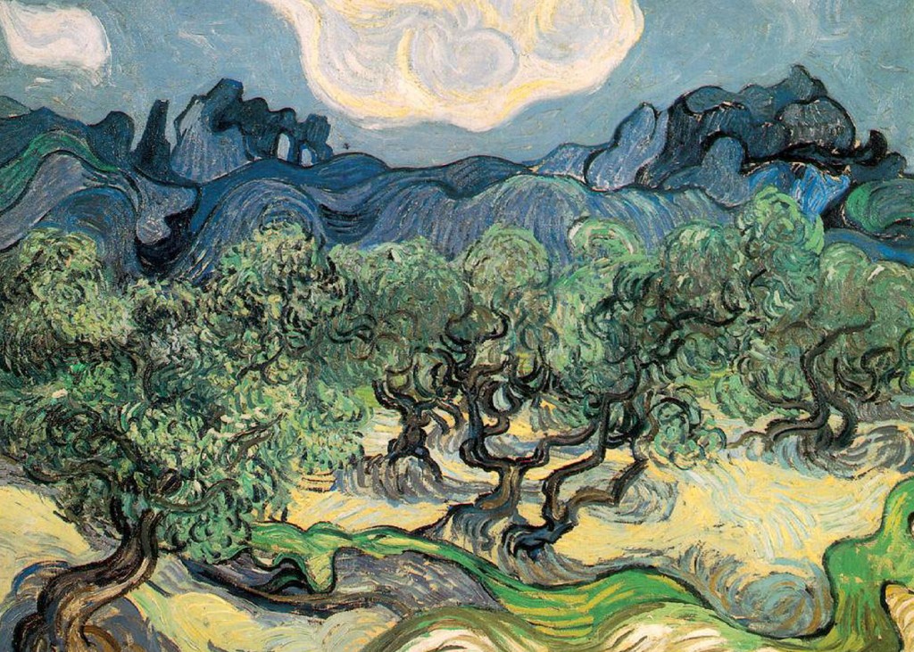 Vincent Van Gogh - Olive Trees with the Alpilles