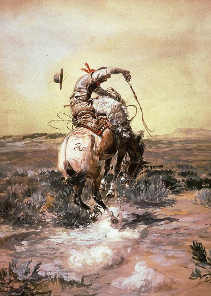 Charles Marion Russell - Slick Rider