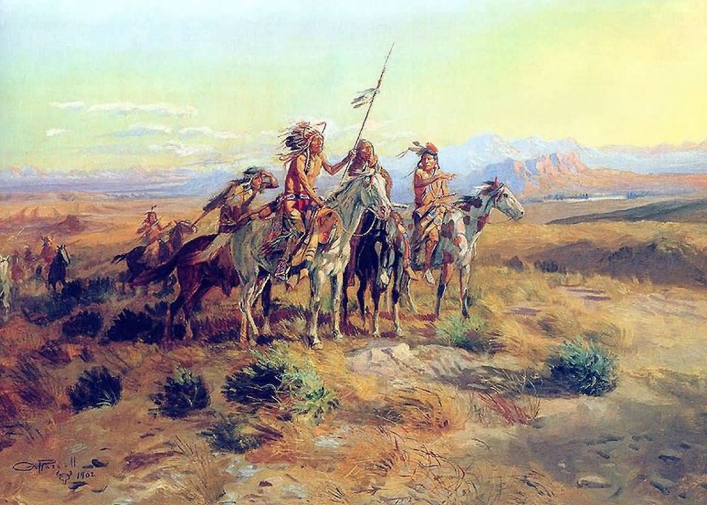 Charles Marion Russell - The Scouts