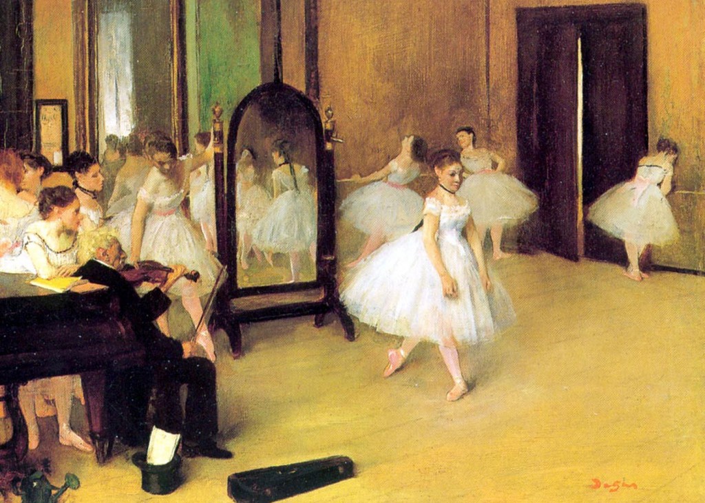 Edgar Degas - Dance Class