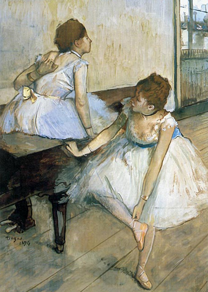 Edgar Degas - Dancers Resting