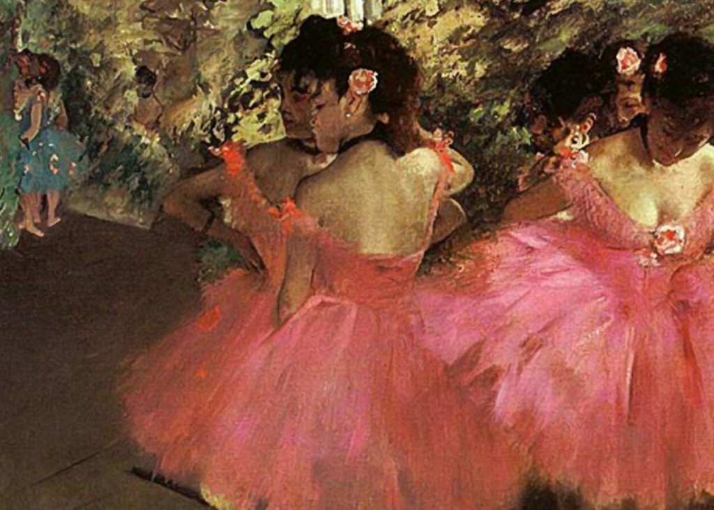 Edgar Degas - Dancers in Pink