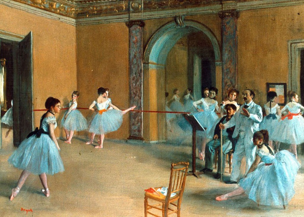 Edgar Degas - Rehearsal of the Scene