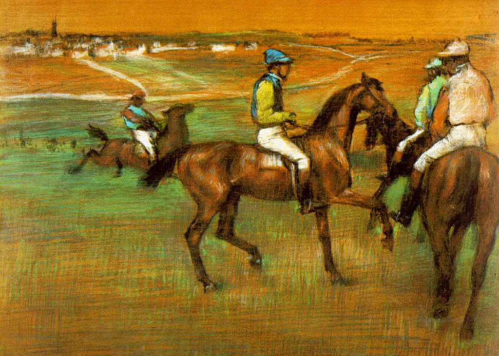 Edgar Degas - The Race Horses