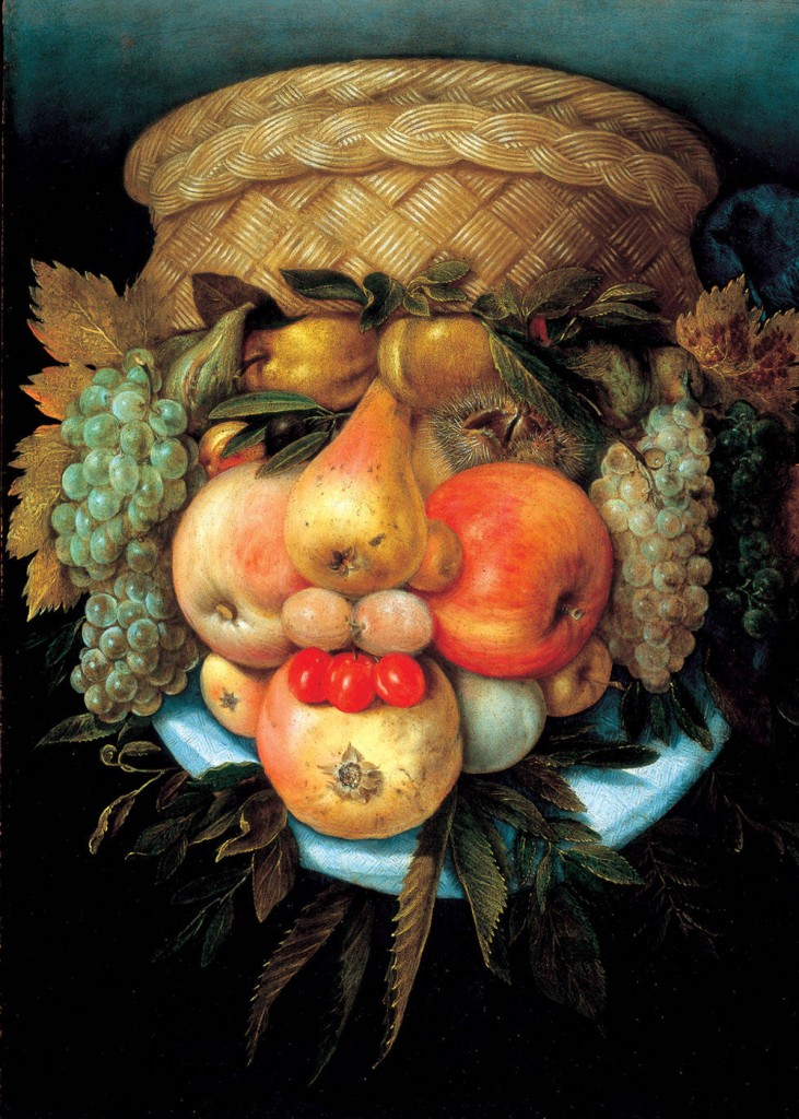 Giuseppe Arcimboldo - Fruit Basket