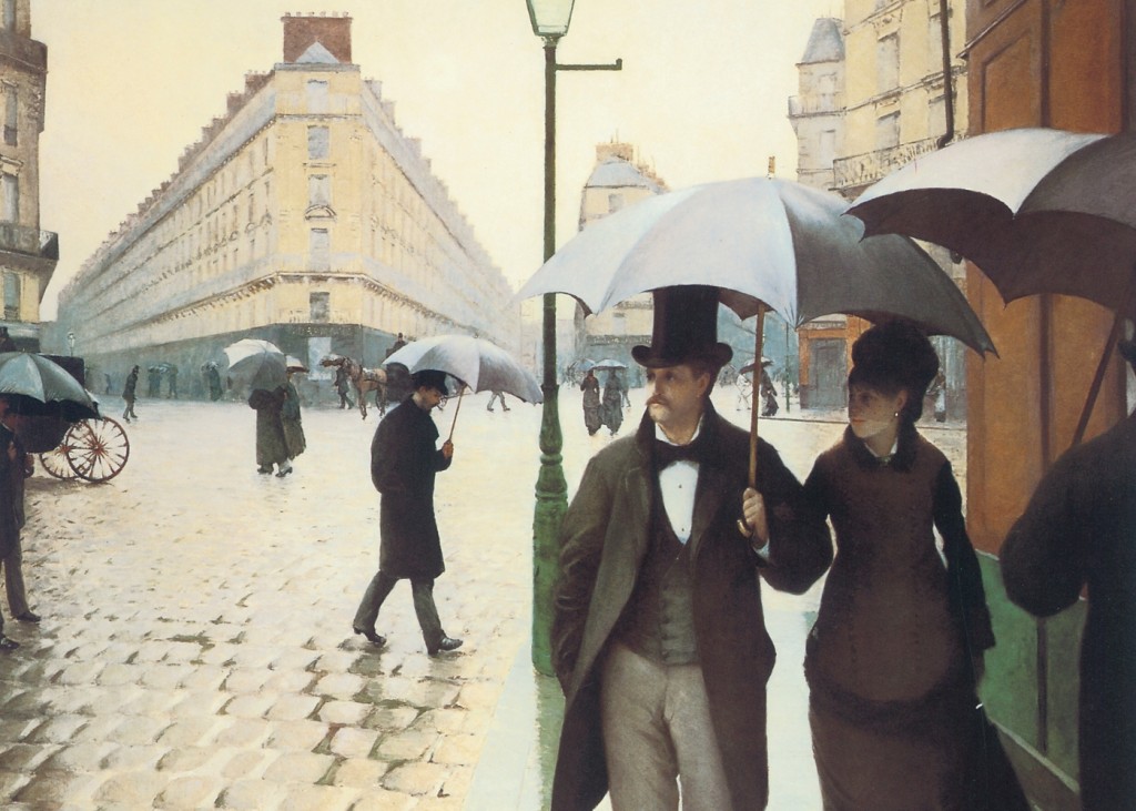 Gustave Caillebotte - Place de l'Europe on a Rainy Day