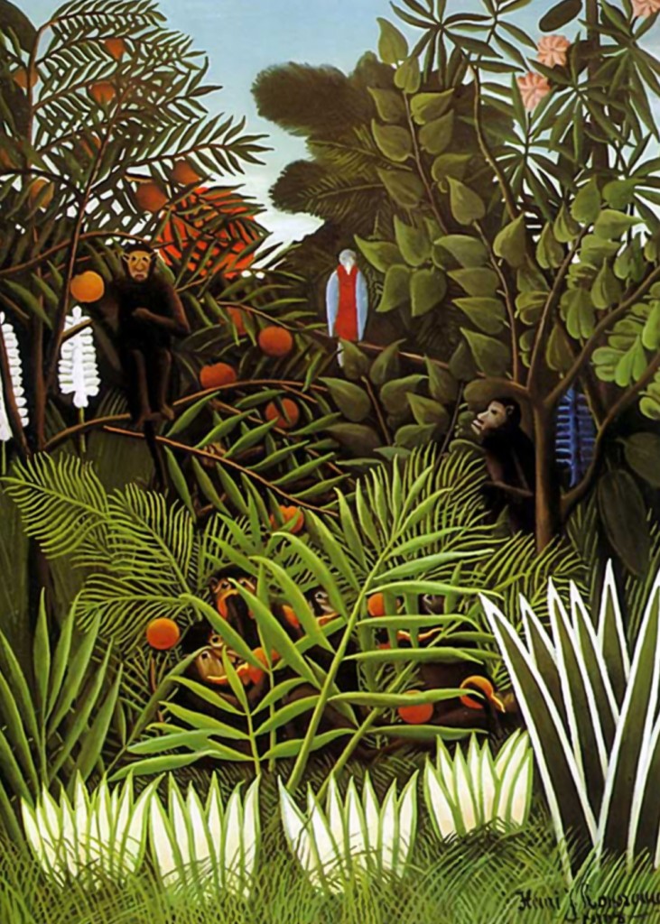 Henri Rousseau - Jungle Landscape