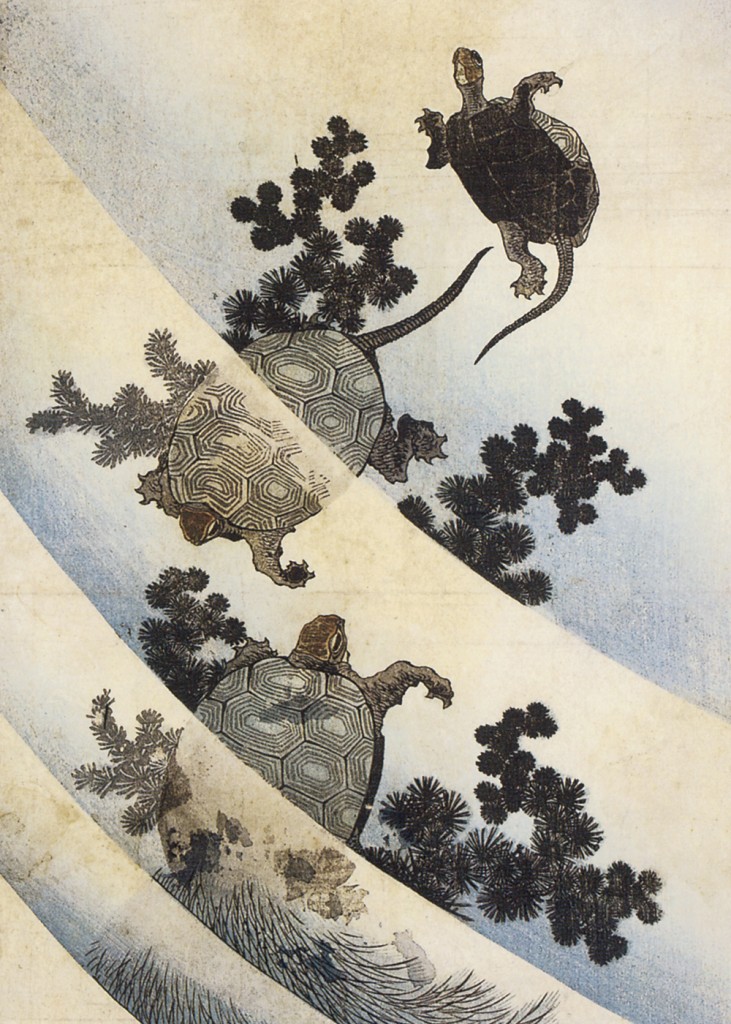 Hokusai - Turtles