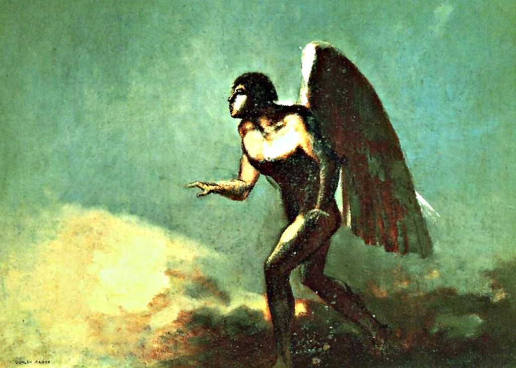 Odilon Redon - The Fallen Angel